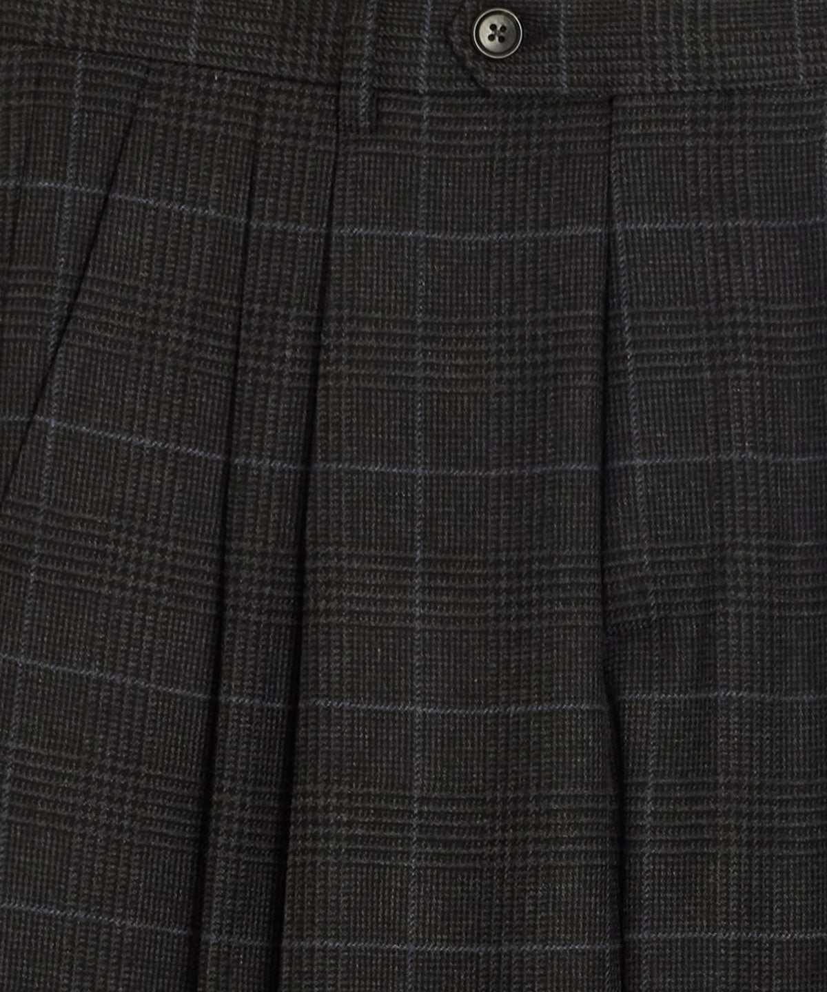 Todd Snyder Italian Glen Plaid Wythe Trouser - Charcoal