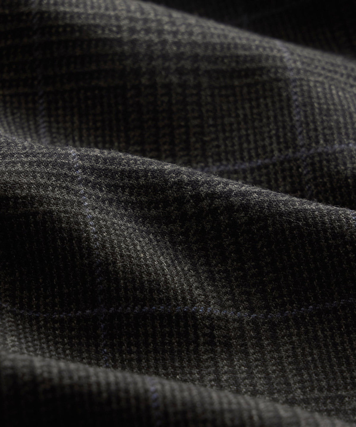 Todd Snyder Italian Glen Plaid Wythe Trouser - Charcoal
