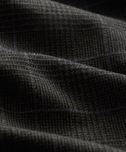 Todd Snyder Italian Glen Plaid Wythe Trouser - Charcoal