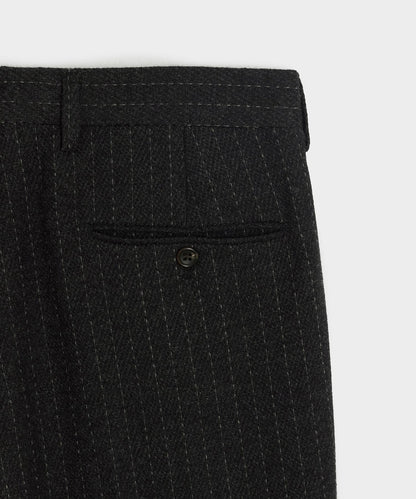 Todd Snyder Italian Wool-Cashmere Wythe Trouser - Charcoal