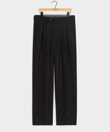 Todd Snyder Italian Silk-Donegal Wythe Trouser - Charcoal