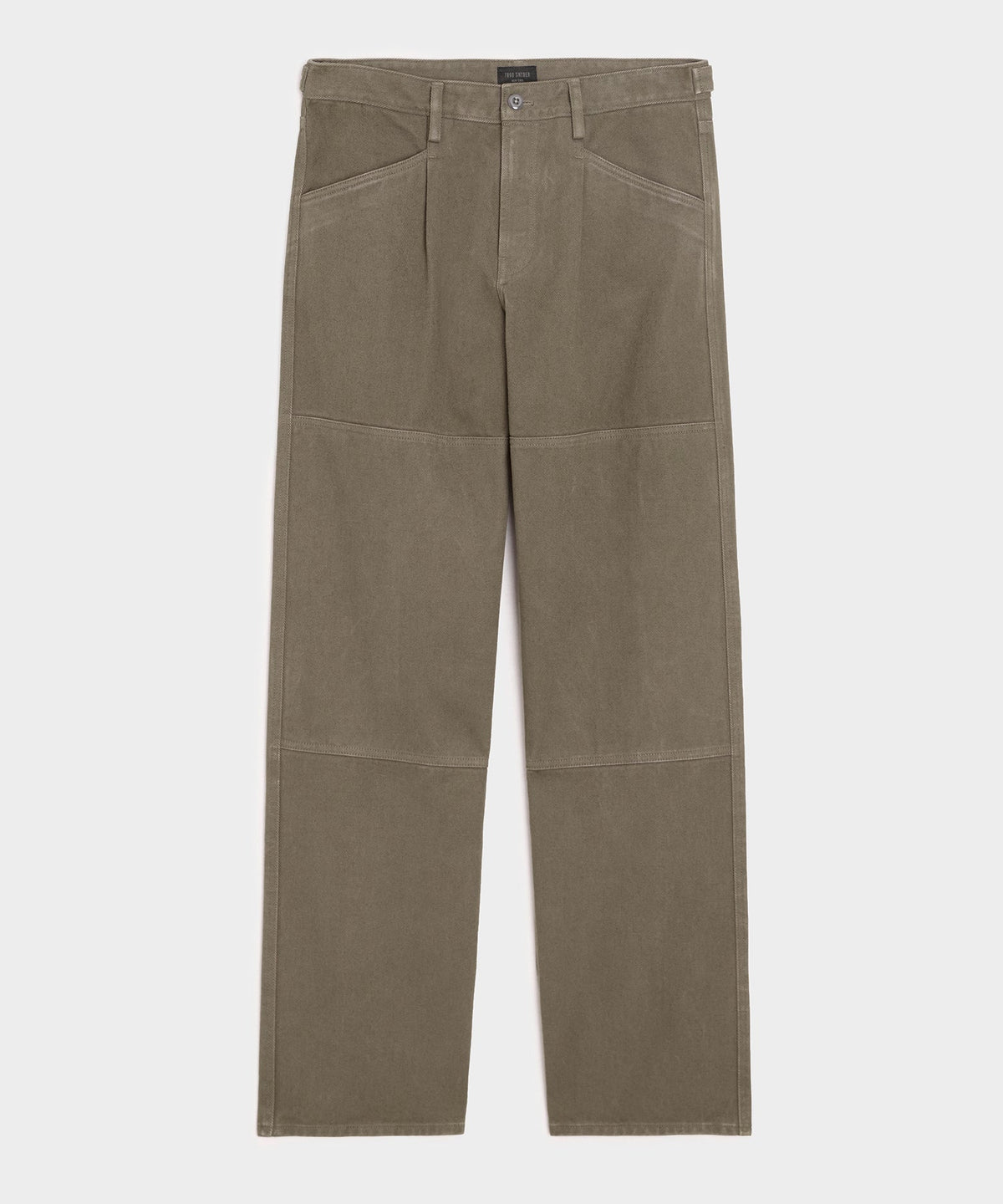 Todd Snyder Pleated Welder Pant - Fogstone