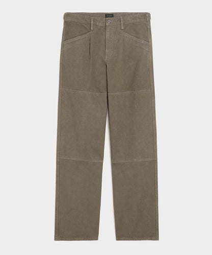 Todd Snyder Pleated Welder Pant - Fogstone