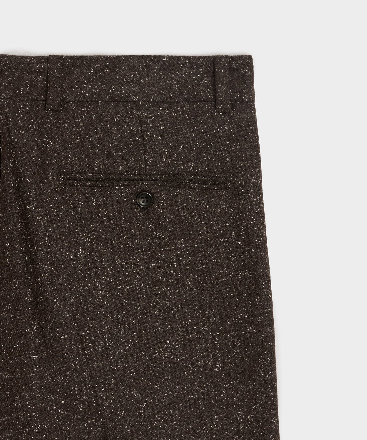 Todd Snyder Italian Silk-Donegal Madison Trouser - Brown