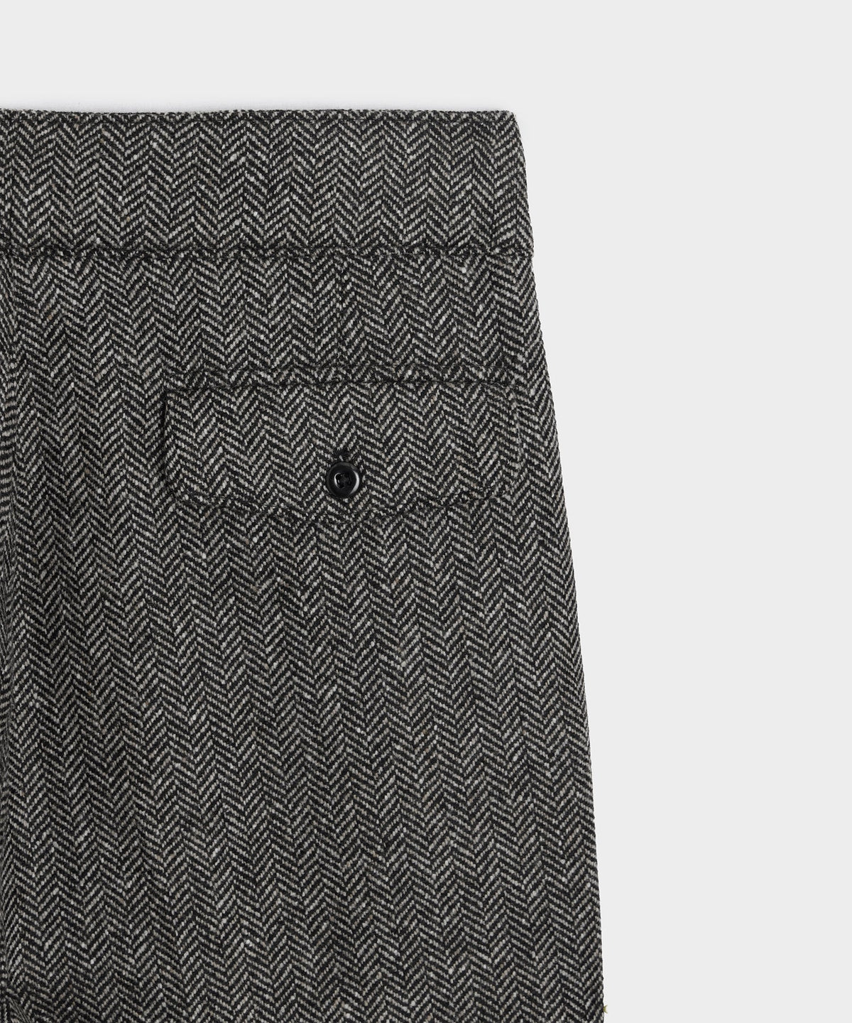 Todd Snyder Italian Donegal Herringbone Gurkha Trouser - Cream