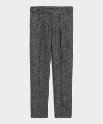 Todd Snyder Italian Donegal Herringbone Gurkha Trouser - Cream