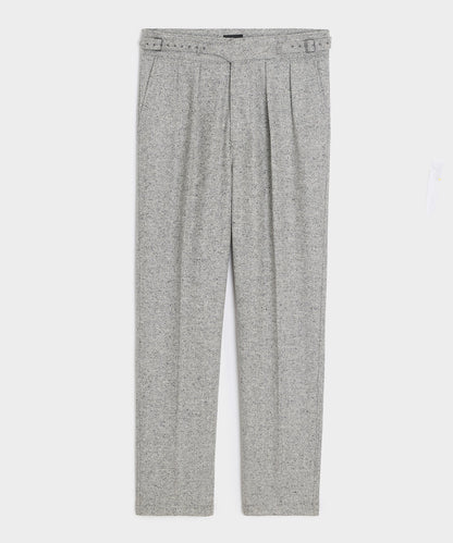 Todd Snyder Italian Donegal Herringbone Gurkha Trouser - Light Grey