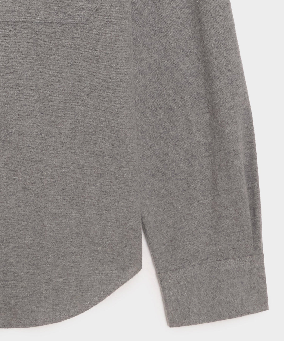 Todd Snyder Chamois Cape Shirt - Charcoal