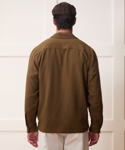 Todd Snyder Herringbone Field Shirt - Brown