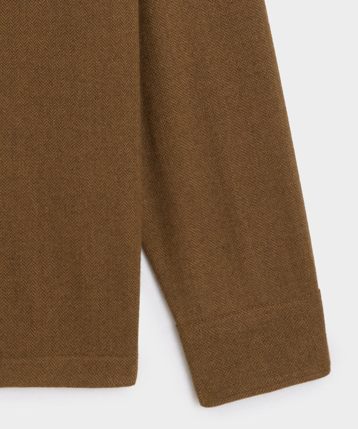 Todd Snyder Herringbone Field Shirt - Brown