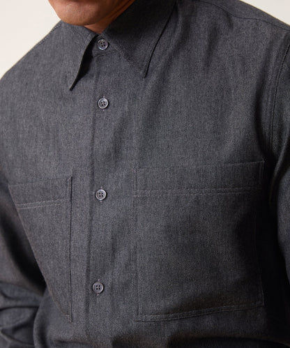 Todd Snyder Italian Hudson Shirt Jacket - Navy