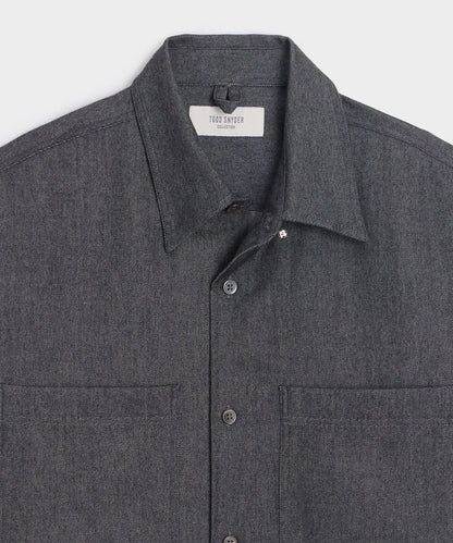Todd Snyder Italian Hudson Shirt Jacket - Navy