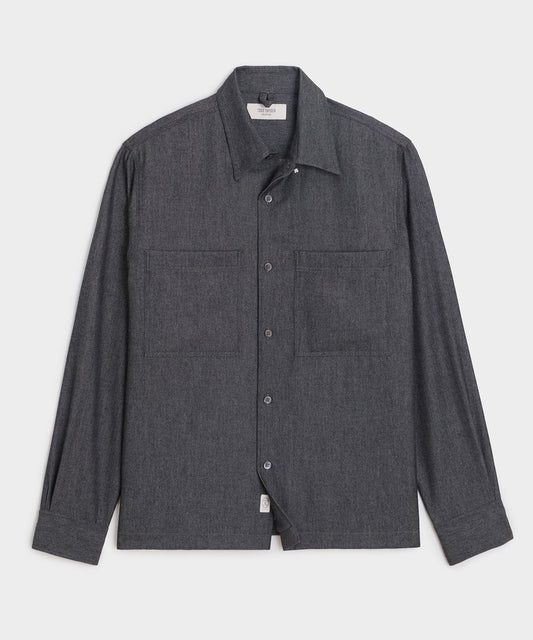 Todd Snyder Italian Hudson Shirt Jacket - Navy