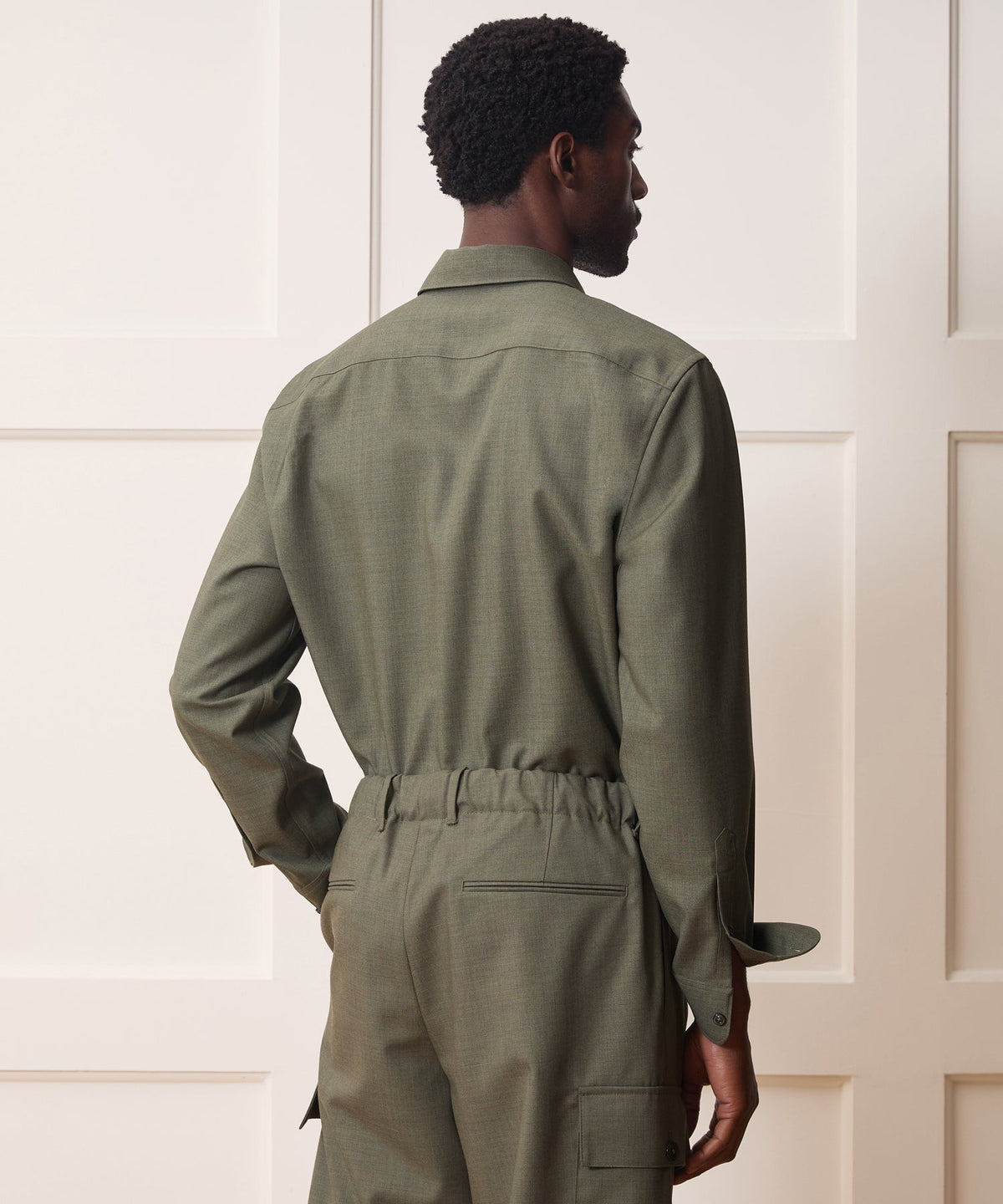 Todd Snyder Welt Pocket Utility Shirt - Green