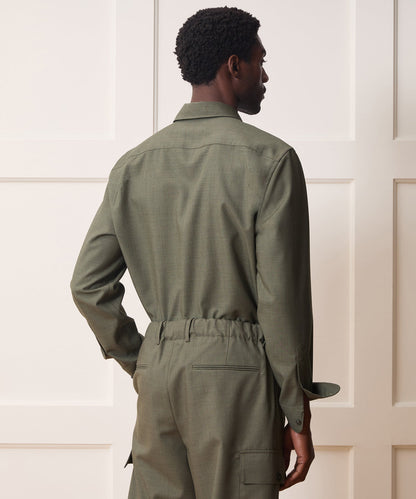Todd Snyder Welt Pocket Utility Shirt - Green
