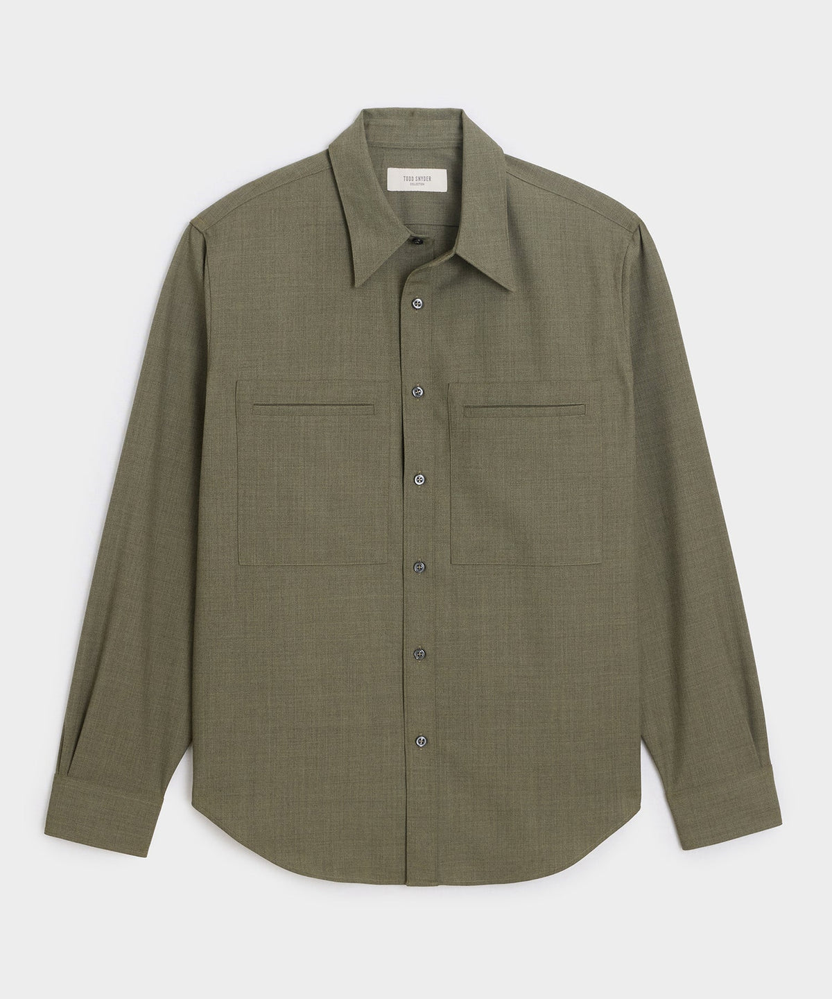 Todd Snyder Welt Pocket Utility Shirt - Green