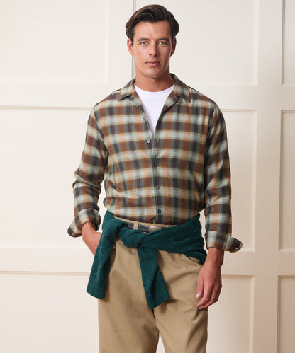 Todd Snyder Brushed Camp Shirt - Multi