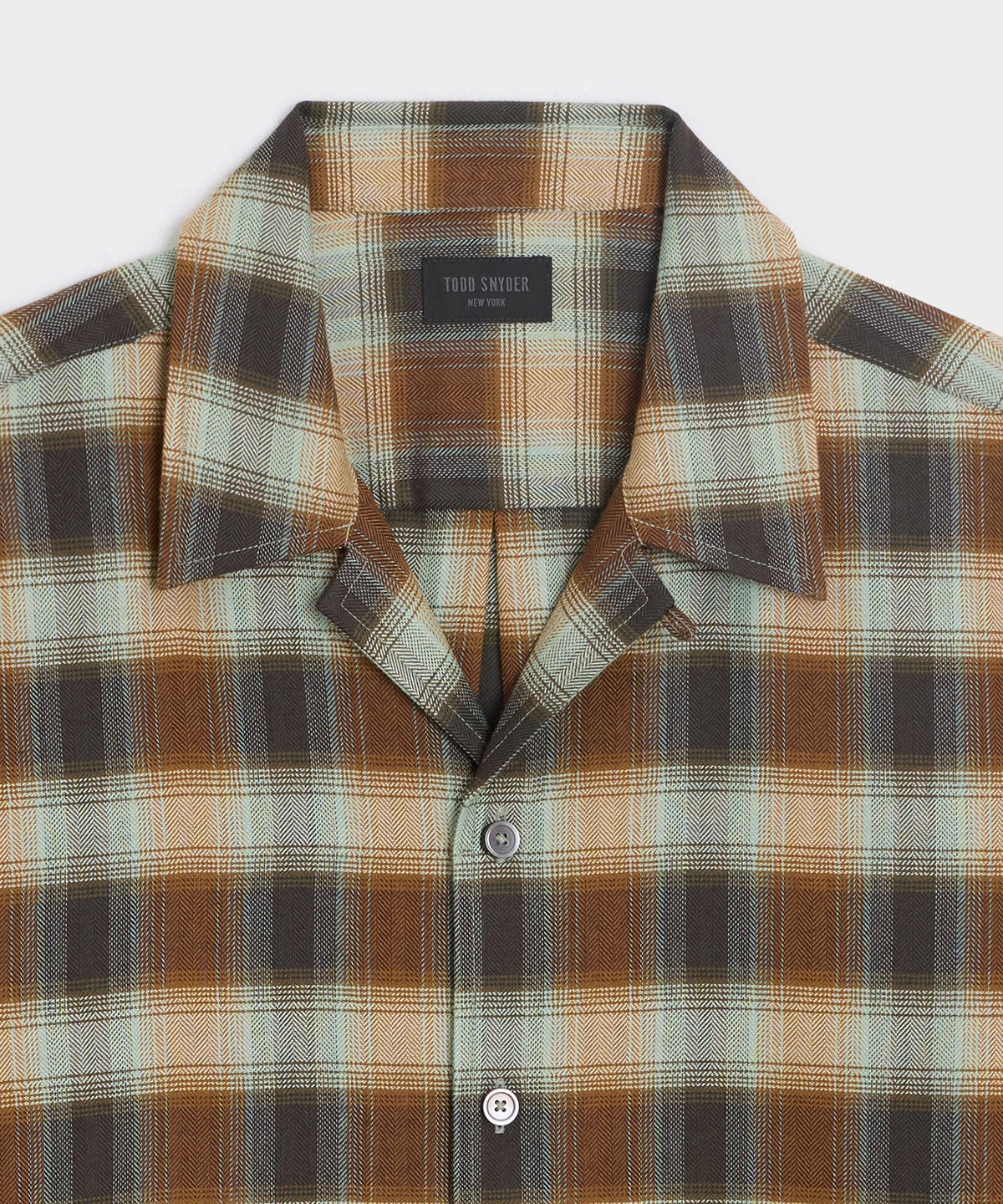 Todd Snyder Brushed Camp Shirt - Multi