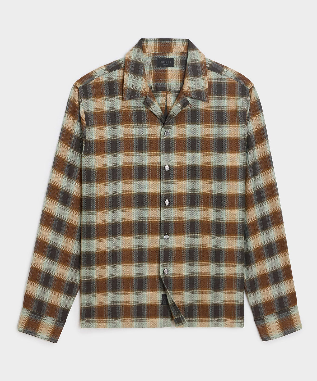 Todd Snyder Brushed Camp Shirt - Multi