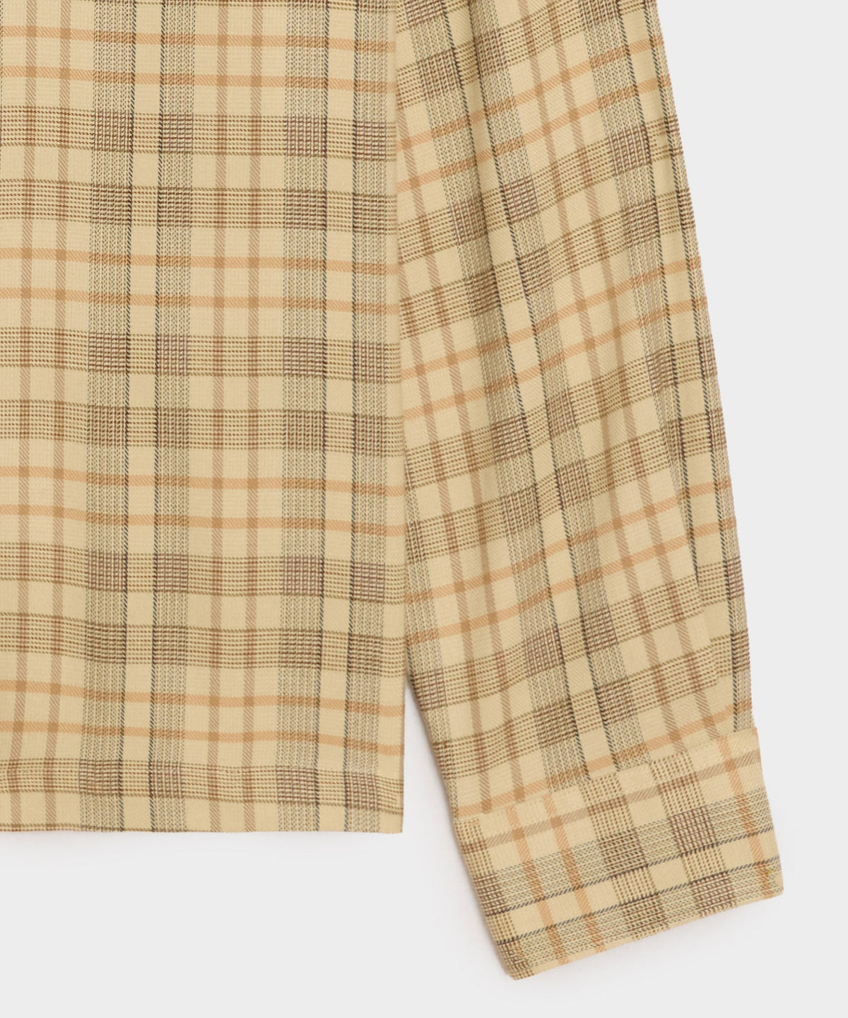 Todd Snyder Brushed Camp Shirt - Dune Brown