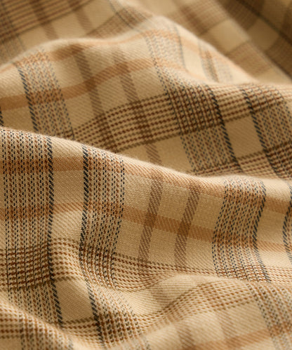 Todd Snyder Brushed Camp Shirt - Dune Brown