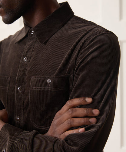 Todd Snyder Corduroy Work Shirt - Cafe Racer