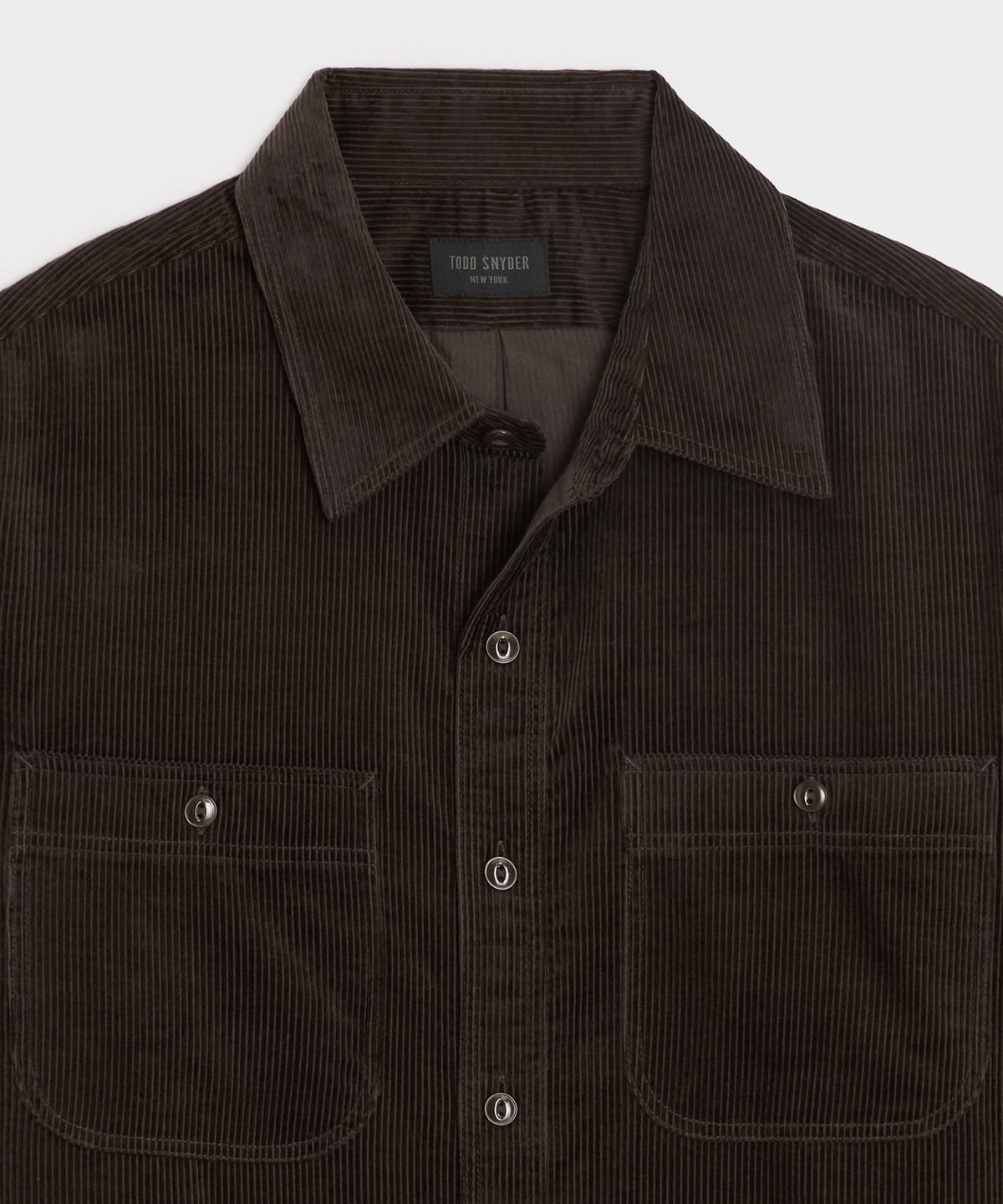Todd Snyder Corduroy Work Shirt - Cafe Racer