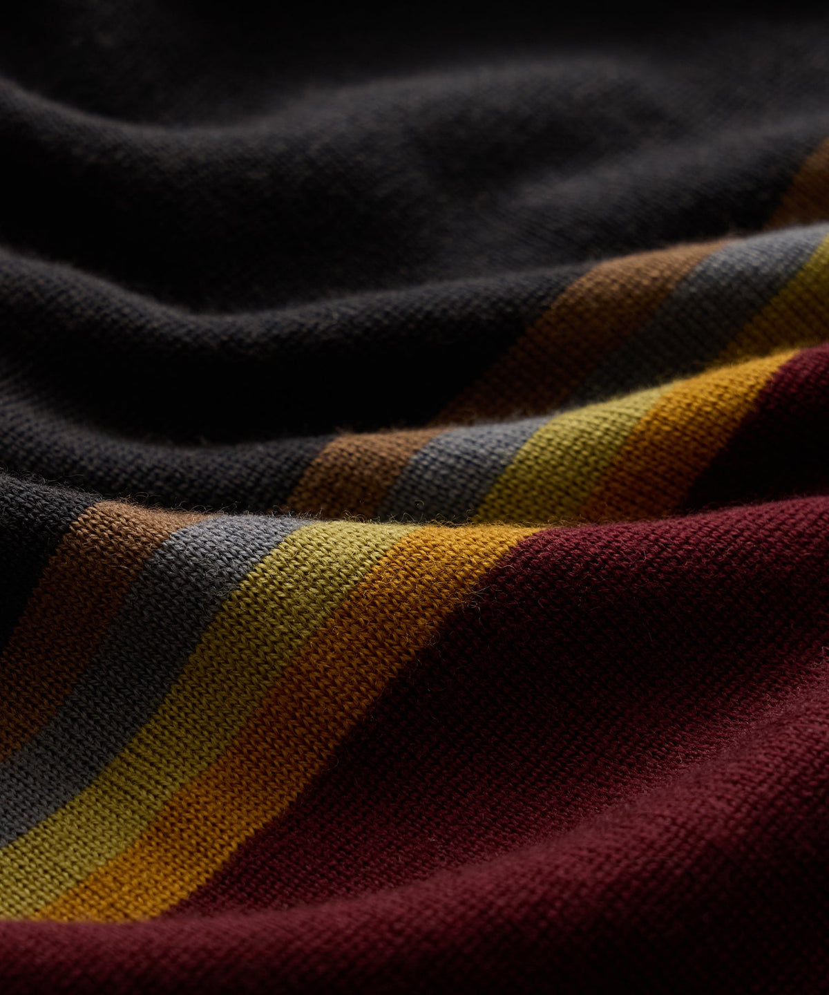 Todd Snyder Woodford Sweater Polo - Winestain