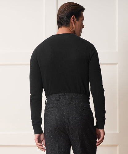 Todd Snyder Cashmere V-Neck Sweater - Black
