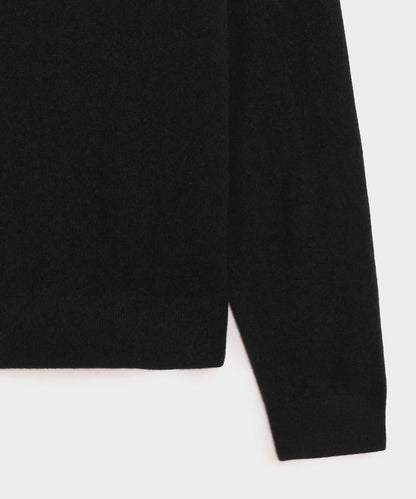 Todd Snyder Cashmere V-Neck Sweater - Black