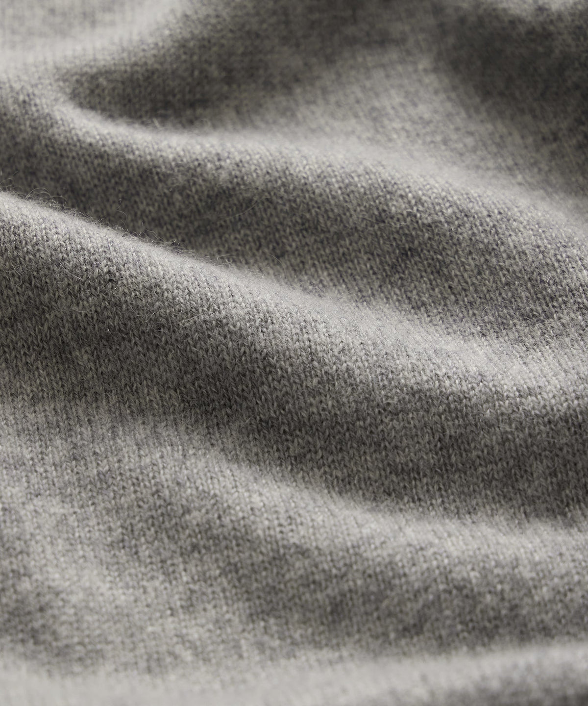 Todd Snyder Cashmere V-Neck Sweater - Grey Heather