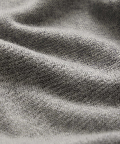 Todd Snyder Cashmere V-Neck Sweater - Grey Heather