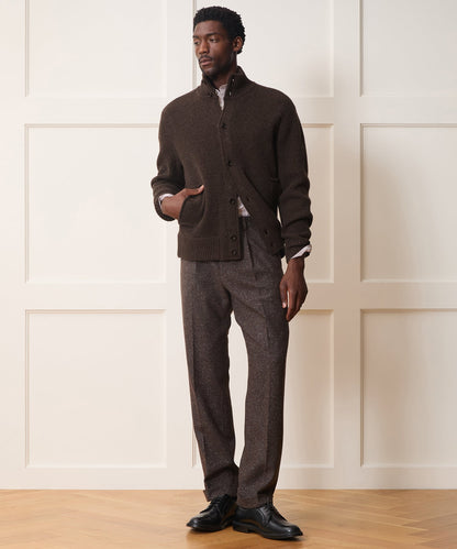 Todd Snyder Wright Sweater Jacket - Peppercorn