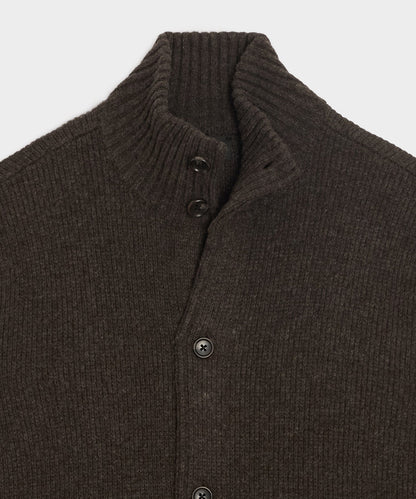 Todd Snyder Wright Sweater Jacket - Peppercorn