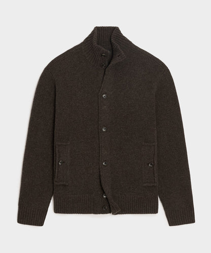 Todd Snyder Wright Sweater Jacket - Peppercorn