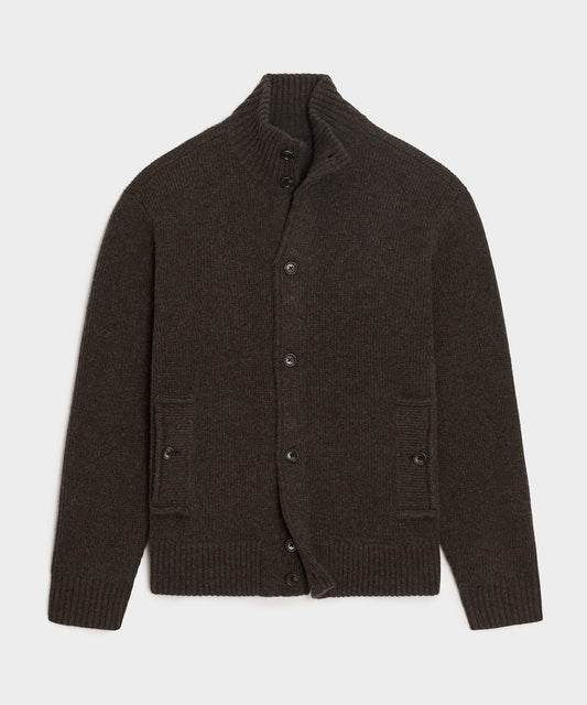 Todd Snyder Wright Sweater Jacket - Peppercorn