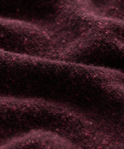 Todd Snyder Donegal Crewneck Sweater - Burgundy