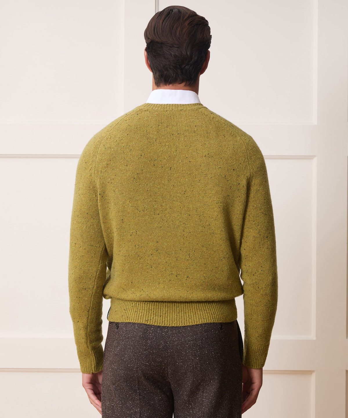 Todd Snyder Donegal Crewneck Sweater - Lemongrass