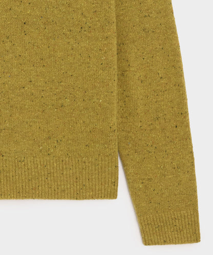 Todd Snyder Donegal Crewneck Sweater - Lemongrass