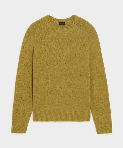 Todd Snyder Donegal Crewneck Sweater - Lemongrass