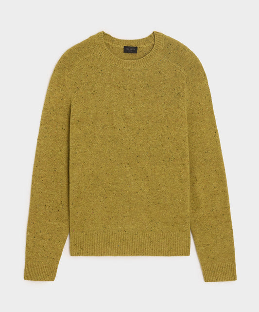 Todd Snyder Donegal Crewneck Sweater - Lemongrass