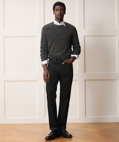 Todd Snyder Donegal Crewneck Sweater - Manor Grey