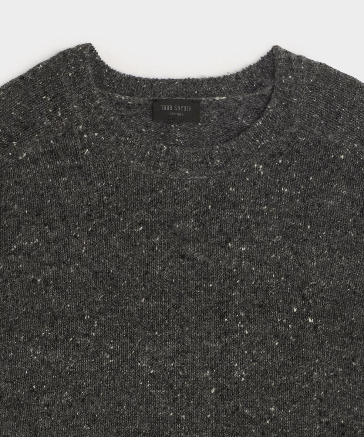 Todd Snyder Donegal Crewneck Sweater - Manor Grey