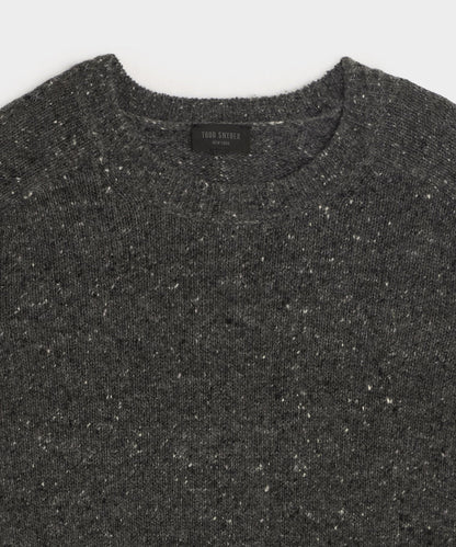 Todd Snyder Donegal Crewneck Sweater - Manor Grey