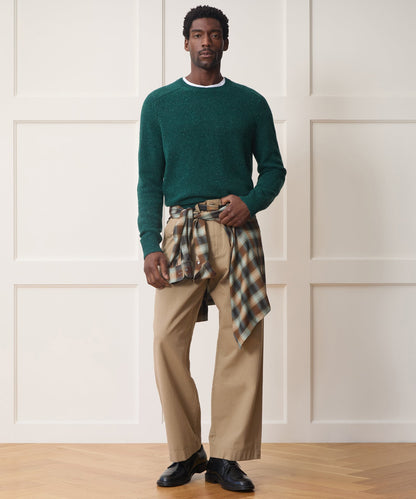 Todd Snyder Donegal Crewneck Sweater - Teal