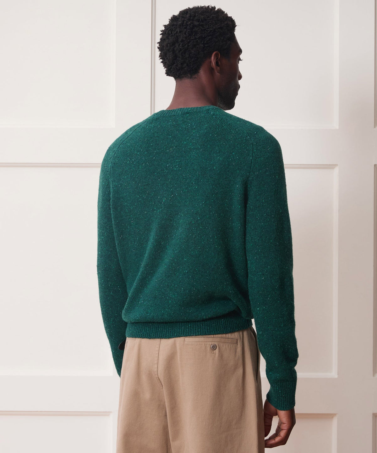 Todd Snyder Donegal Crewneck Sweater - Teal