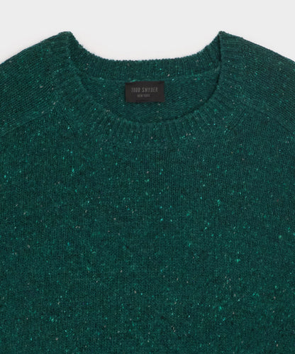 Todd Snyder Donegal Crewneck Sweater - Teal