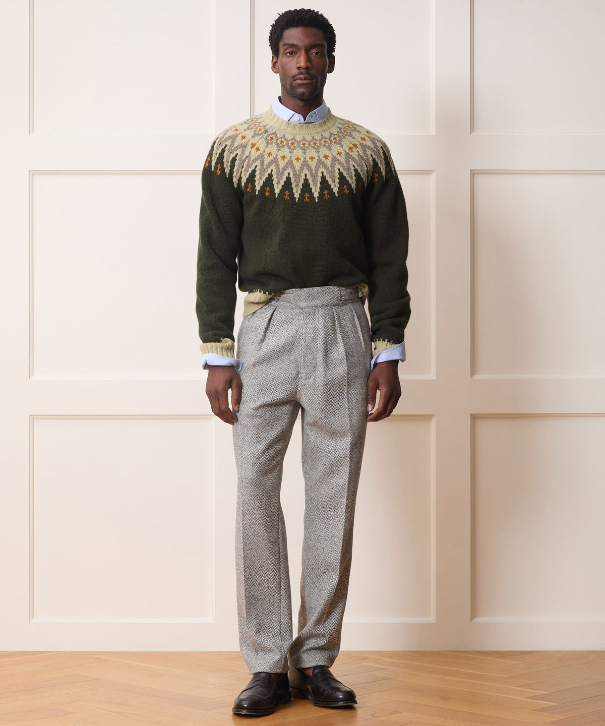 Todd Snyder Alpine Sweater - Olive