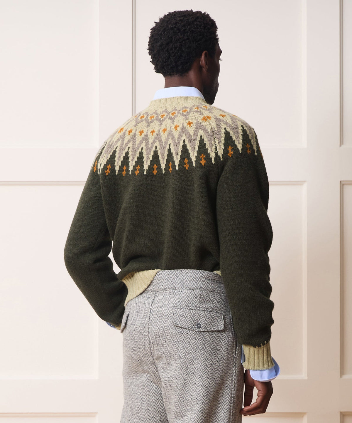 Todd Snyder Alpine Sweater - Olive