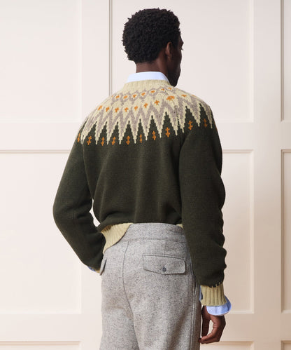 Todd Snyder Alpine Sweater - Olive